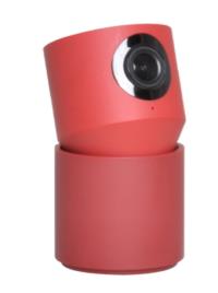 HOOP CAM HOOPPC01R 2.0 MP 3.6 MM PAN KAMERA KIRMIZI (1 YIL ÜCRETSİZ BULUT KAYIT) BEBEK BAKICI KAMERASI 2MP - 1